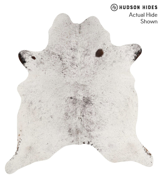 Salt and Pepper Black Cowhide Rug #67893