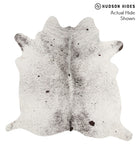 Salt and Pepper Black Cowhide Rug #68004