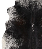Salt and Pepper Black Cowhide Rug #68006
