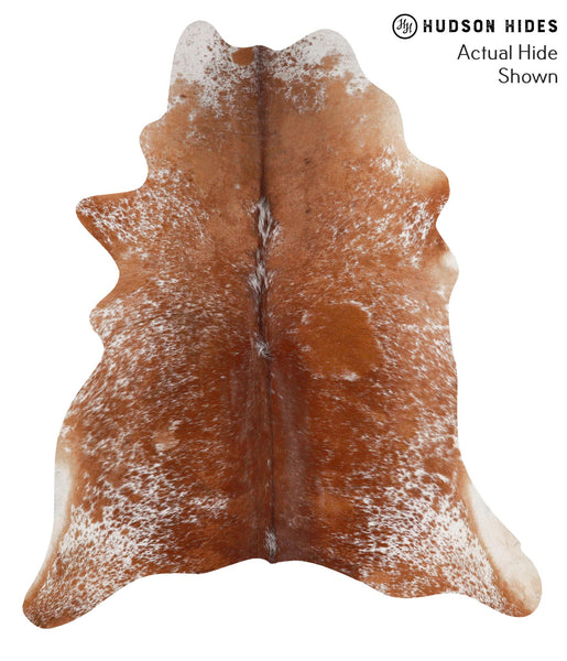 Salt and Pepper Brown Cowhide Rug #68063