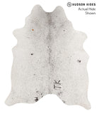 Salt and Pepper Black Cowhide Rug #68068