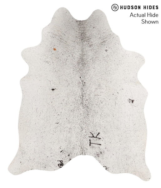 Salt and Pepper Black Cowhide Rug #68068