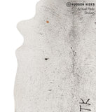 Salt and Pepper Black Cowhide Rug #68068