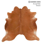 Solid Brown Cowhide Rug #68144