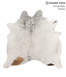 Salt and Pepper Brown Cowhide Rug #68145