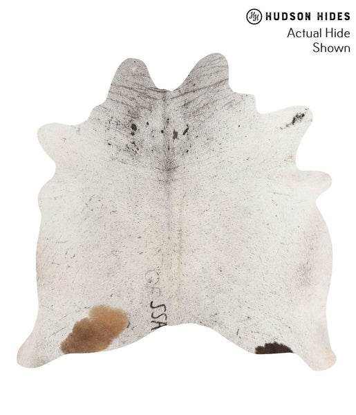 Salt and Pepper Brown Cowhide Rug #68145
