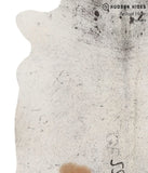 Salt and Pepper Brown Cowhide Rug #68145