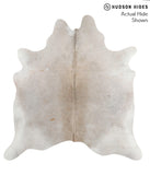 Grey with Beige Cowhide Rug #68282