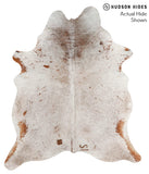 Salt and Pepper Brown Cowhide Rug #68300