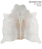 Grey with Beige Cowhide Rug #68623