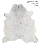 Salt and Pepper Black Cowhide Rug #68726