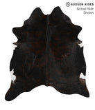 Dark Brindle Cowhide Rug #68782