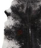 Salt and Pepper Black Cowhide Rug #68926