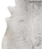 Salt and Pepper Black Cowhide Rug #69008