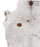 Salt and Pepper Brown Cowhide Rug #69021