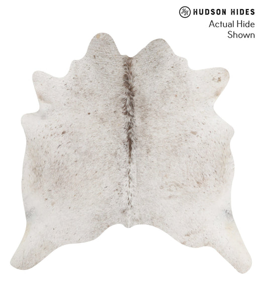 Salt and Pepper Brown Cowhide Rug #69147