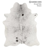 Salt and Pepper Black Cowhide Rug #69320