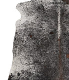 Salt and Pepper Black Cowhide Rug #69366