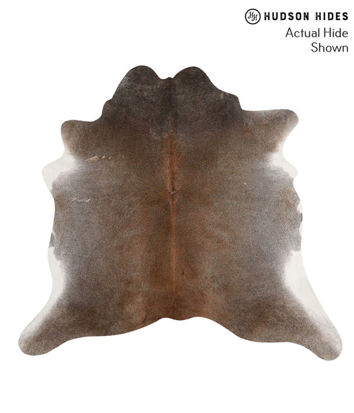 Grey with Beige Cowhide Rug #69594