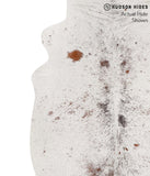 Salt and Pepper Brown Cowhide Rug #69667