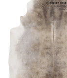 Grey with Beige Cowhide Rug #69708