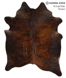 Dark Brindle Cowhide Rug #69862