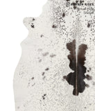 Salt and Pepper Brown Cowhide Rug #69990