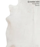Solid White Cowhide Rug #70056