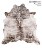 Grey Brindle Cowhide Rug #70240