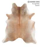 Grey with Beige Cowhide Rug #70402