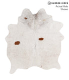 Salt and Pepper Brown Cowhide Rug #70420