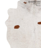 Salt and Pepper Brown Cowhide Rug #70420