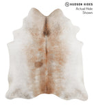 Grey with Beige Cowhide Rug #70825