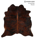 Dark Brindle Cowhide Rug #71681