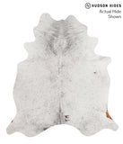 Salt and Pepper Black Cowhide Rug #71685