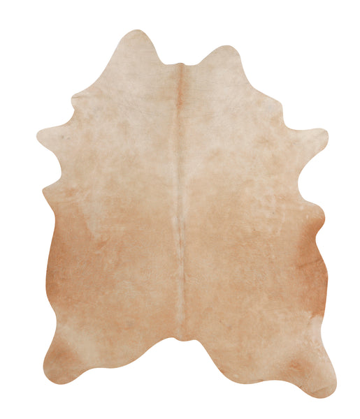 Solid Brown Cowhide Rug #71707HUDSN