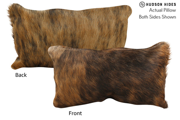 Medium Brindle Cowhide Pillow #71993