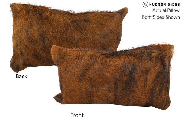 Medium Brindle Cowhide Pillow #72014