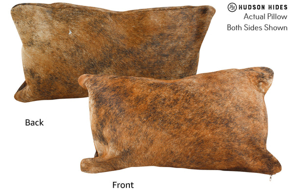 Medium Brindle Cowhide Pillow #72018
