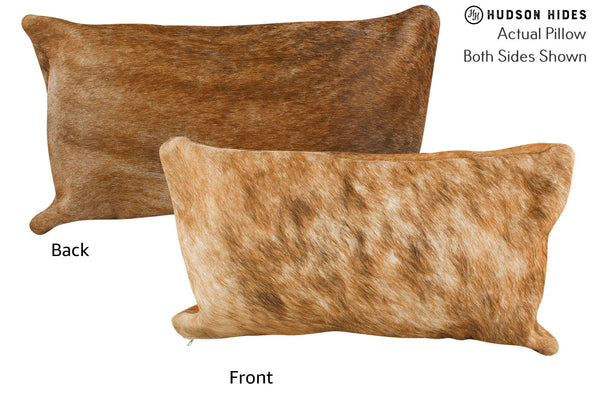 Medium Brindle Cowhide Pillow #72049