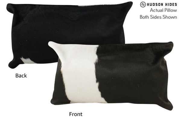 Black and White Cowhide Pillow #72098