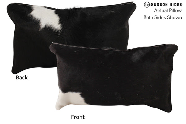 Black and White Cowhide Pillow #72182