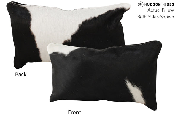 Black and White Cowhide Pillow #72251