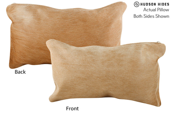 Beige Cowhide Pillow #72277