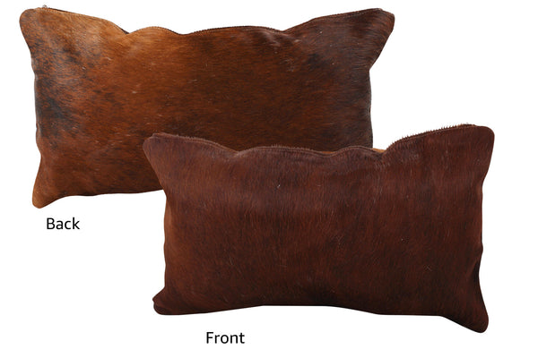 Medium Brindle Cowhide Pillow #72326