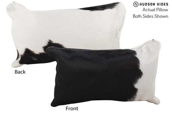 Black and White Cowhide Pillow #72330