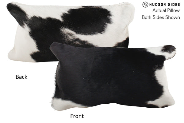 Black and White Cowhide Pillow #72379