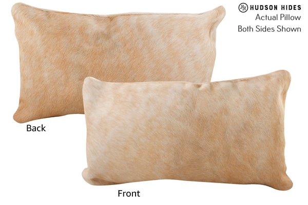 Beige Cowhide Pillow #72394