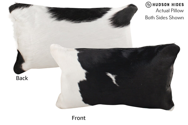 Black and White Cowhide Pillow #72520