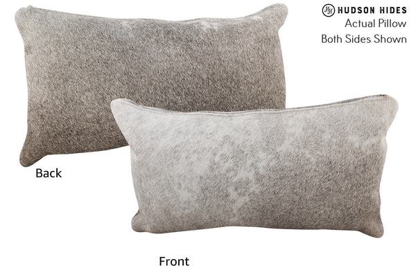 Grey Cowhide Pillow #72522